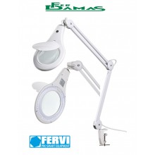 LAMPADA CON LENTE A 56 LED FERVI ART.0366